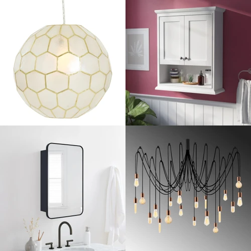 16 units of Home Fixtures - MSRP $7,219 - Returns (Lot # 1018409)