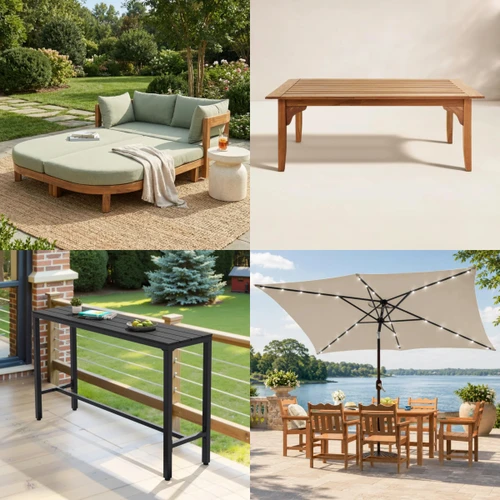 16 units of Patio Furniture - MSRP $4,113 - Returns (Lot # 1019909)