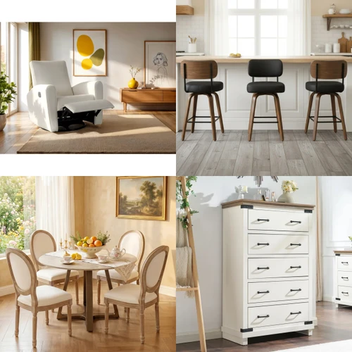 11 units of Home Furniture - MSRP $4,391 - Returns (Lot # 1023510)