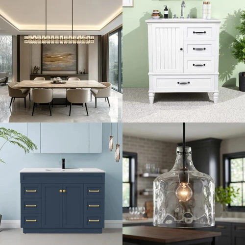 22 units of Home Fixtures - MSRP $7,364 - Returns (Lot # 1026207)