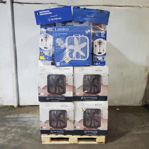 866 units of Air Conditioners & Fans - MSRP $106,223 - Returns (Lot # TK56366)