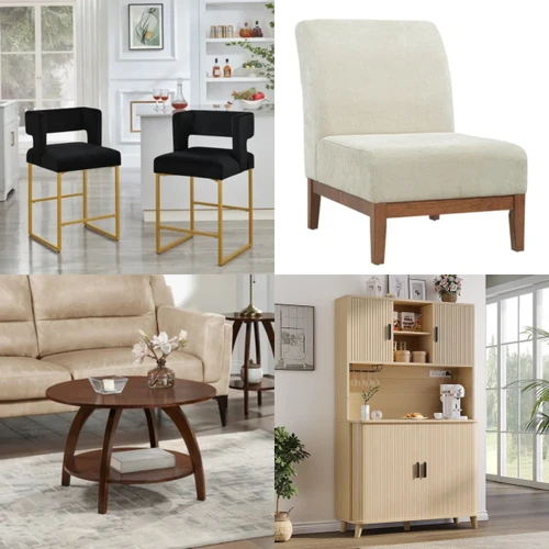 12 units of Home Furniture - MSRP $3,751 - Returns (Lot # 1028017)