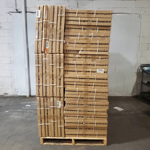 31 units of Missiah Wood Flat Mirrors - Finish Dark Brown - MSRP $6,045 - Like New (Lot # 1031909)