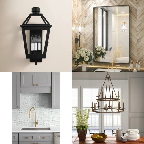 55 units of Home Fixtures - MSRP $12,124 - Like New (Lot # 1026005)