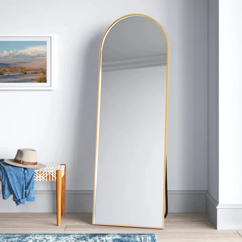 21 units of Clouchete Metal Flat Mirrors - Finish Gold - MSRP $6,720 - Like New (Lot # 1027907)