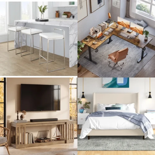 11 units of Home Furniture - MSRP $3,964 - Returns (Lot # 1032701)