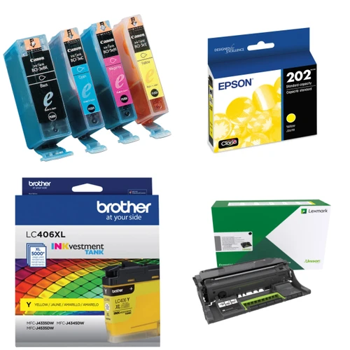 141 units of Ink And Toners - MSRP $28,125 - Returns (Lot # 1022605)