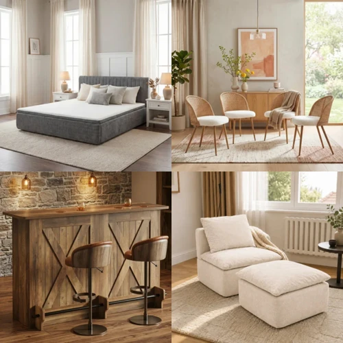 10 units of Home Furniture - MSRP $4,168 - Returns (Lot # 103-1032509)