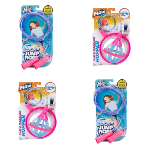 687 units of Wave Dazzler Liquid-Filled Hoppers & Jump Ropes - MSRP $5,482 - Like New (Lot # 1030509)