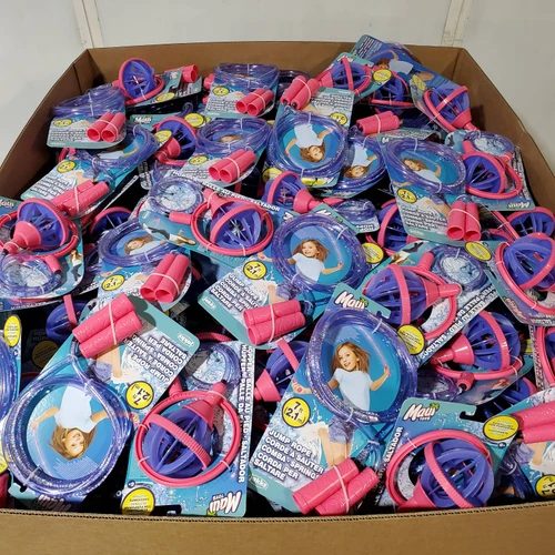 687 units of Wave Dazzler Liquid-Filled Hoppers & Jump Ropes - MSRP $5,482 - Like New (Lot # 1030509)