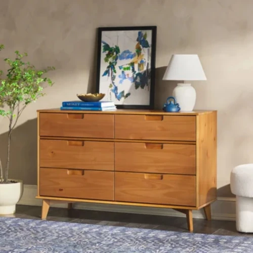 12 units of Yarber 6 Drawer Solid Wood Double Dressers - White - MSRP $6,600 - Like New (Lot # 1029510)