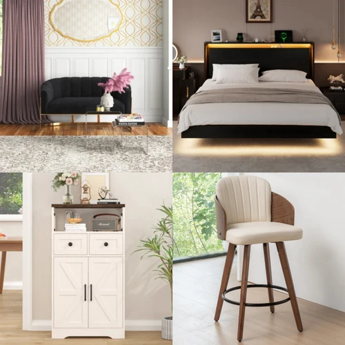 9 units of Home Furniture - MSRP $4,085 - Returns (Lot # 103-1034008)