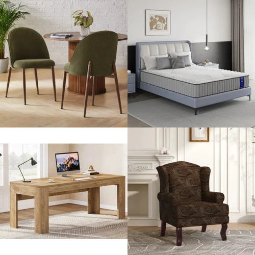 7 units of Home Furniture - MSRP $2,284 - Returns (Lot # 103-1036914)