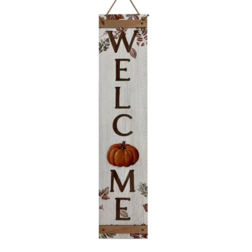 141 units of Welcome Porch Signs - MSRP $3,804 - Like New (Lot # 1034116)