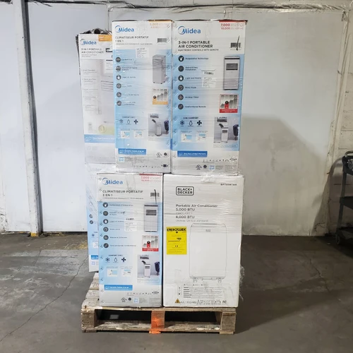 16 units of Portable Air Conditioners - MSRP $5,318 - Returns (Lot # 1034710)