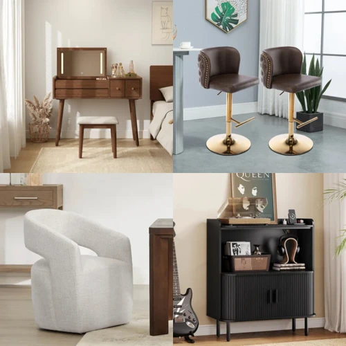 11 units of Home Furniture - MSRP $3,641 - Returns (Lot # 103-1038203)
