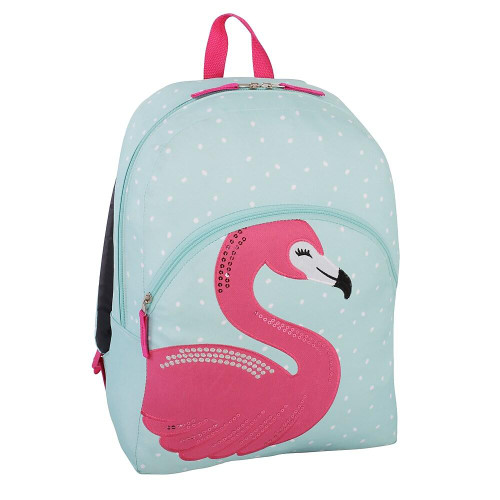 40 Units of Impact Polyester Backpack (Aqua Flamingo) - MSRP 519$ - Brand New (Lot # CP546402)