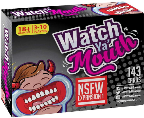 59 Units of Watch Ya' Mouth NSFW Expansions - MSRP 1179$ - Brand New (Lot # CP548003)