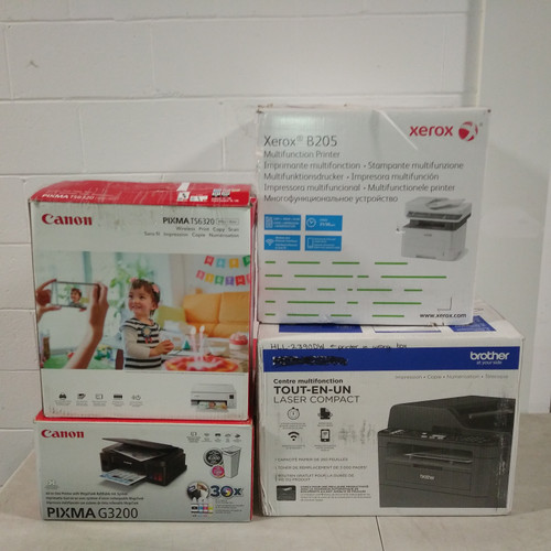 14 Units of Printers - MSRP 3729$ - Returns (Lot # 547820)