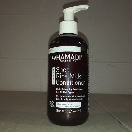 31 Units of Hamadi Organics Shea Rice Milk Conditioner 8 fl oz (240 ml) - MSRP 774$ - Brand New (Lot # CP547206)
