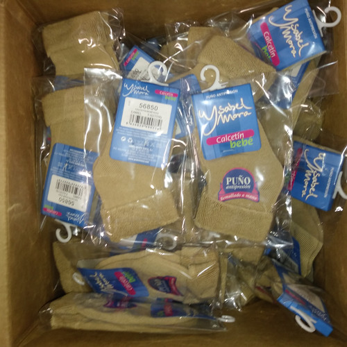 48 Units of Camel Socks New Born Thermal Size 0 (17-19) - MSRP 384$ - Brand New (Lot # CP5439338)