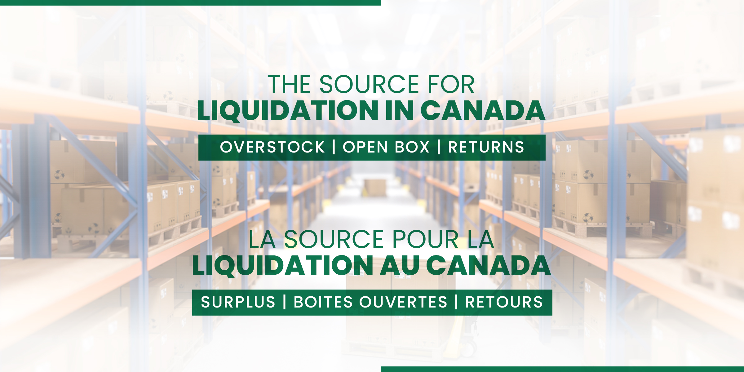 Restock Canada - The Source for Liquidation in Canada