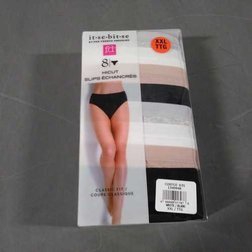 24 Units of French Dressing it-se-bit-se Hicut Slips - Classic Fit - XXL -  MSRP 432$ - Brand New (Lot # CP562819) - Restock Canada