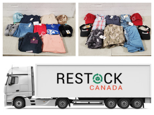 5543 Units of Clothing & Accessories - MSRP 92709$ - Returns (Lot #  TK614701) - Restock Canada