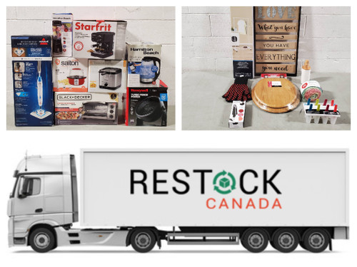 4390 Units of Home & More - MSRP $62,936 - Returns (Lot # TK652501) - Restock  Canada