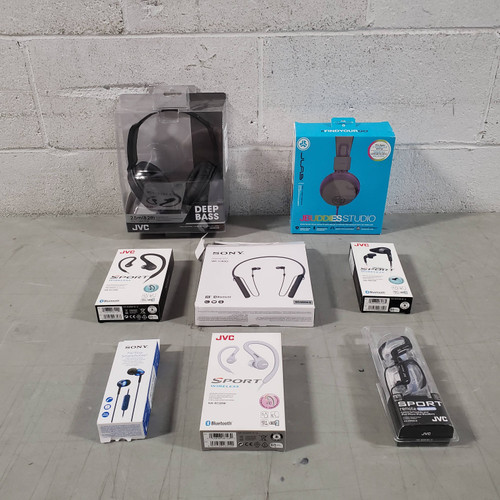 22 Units of Headphones MSRP 720 Returns (Lot 661734) Restock