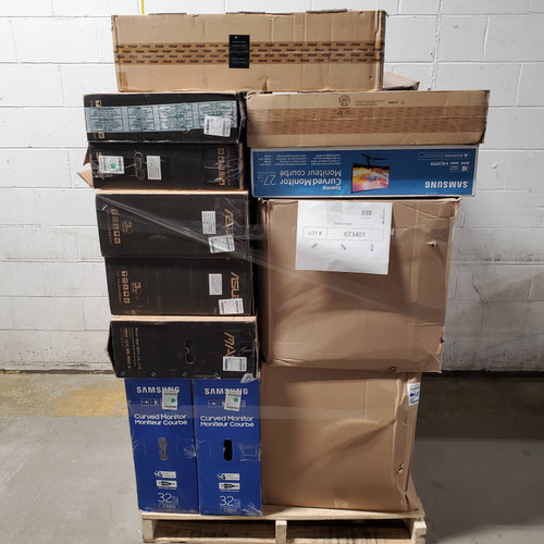 22 Units of Monitors MSRP 5,569 Salvage (Lot 673401) Restock