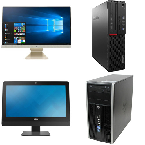 Desktop Computer Return 5 Units of Desktops - MSRP $2,939 - Returns (Lot # 673326) - Restock Canada