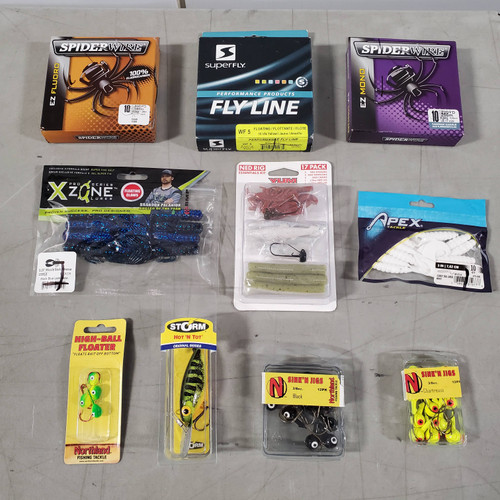 320 units of Fishing Accessories - MSRP $4,575 - Like New (Lot