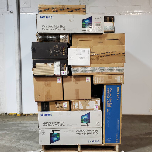 42 units of Monitors MSRP 8,052 Salvage (Lot 753818) Restock
