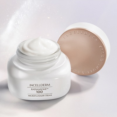 インセルダム RADIANSOME 100 23 ナチュラル Incellderm Radiansome 100 Microfluidizer Cream
