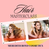 By popular demand, a new hair masterclass with more advanced techniques is now available and ready for you to watch and learn!  Follow along at your own pace with award winning hair and makeup artist, Meredith Boyd, owner and founder of Meredith Boyd Cosmetics! She will teach you her pro hair styling techniques in this masterclass! Step by step hair tutorial for interview and stage so you are camera ready and glam at all times! This masterclass is an up close session with Meredith as she walks you through how to do hollywood waves and updo's on her own hair as she guides you through advanced techinques so you gain the confidence to do it yourself!