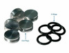 4L80E O-Ringed End Plug Kit (0.497'' TCC Valve Bore)