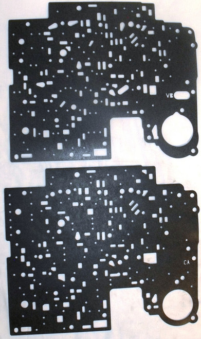 4L60E Valve Body Spacer Plate Gasket Set (2001-UP) Upper & Lower