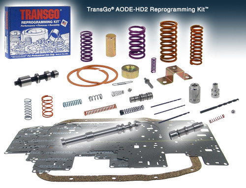 Ford AODE 4R70W 4R75W Transmission Shift Kit by TransGo (1991-2003) AODE-H2D