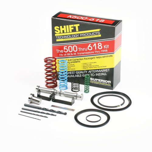 Chrysler A500 42RE 44RE A518 46RE/RH 47RH/RE Transmission Valve Body Shift Correction Kit by Superior (1988-1998)