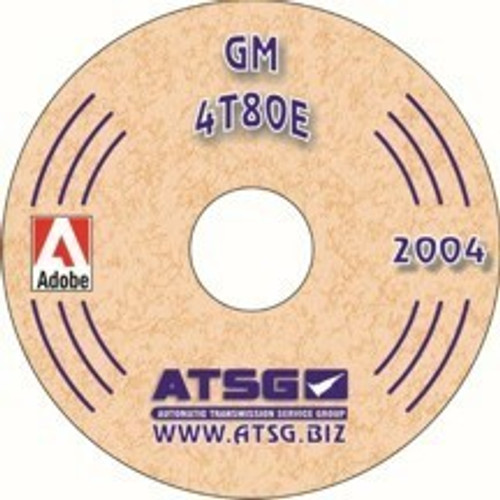 4T80E ATSG Tech Service Rebuild Manual - CD