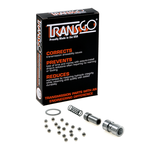 Easy drop-in solution for the common complaint of surging or bumping in and out of gear!