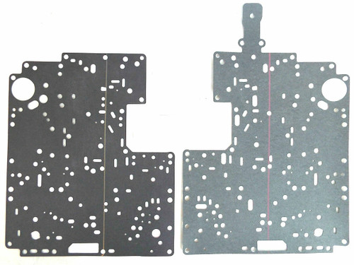 The highest quality E4OD transmission spacer plate gaskets and the fastest shipping!  Works for Ford E4OD valve bodies between 1989 and 1995. The highest quality E4OD transmission spacer plate gaskets and the fastest shipping!  Works for Ford E4OD valve bodies between 1989 and 1995.