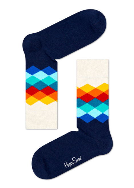 Happy Socks - Faded Diamond Socks (Men)