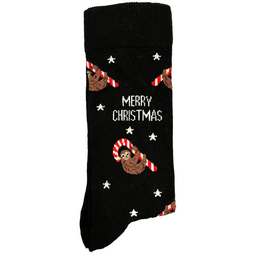 As lazy as it gets this winter!

Get into the Christmas vibes with our iconic Sloth on Candy Cane Socks!

These socks will keep you warm and happy all winter long!