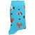 Blue Dog Love Socks (Women)