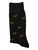 Black Suit Socks Brown Dogs (Mens)