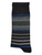 Striped Suit Socks Shades of Blue & Grey (Mens)