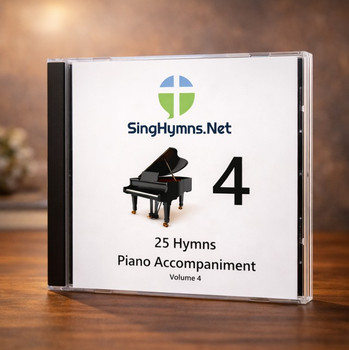 Piano Hymn Accompaniment CD Volume 4 - 25 hymns including It Is Well With My Soul