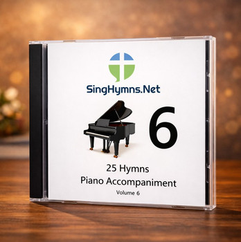 Piano Hymn Accompaniment CD Volume 6 - 25 hymns for congregational singing